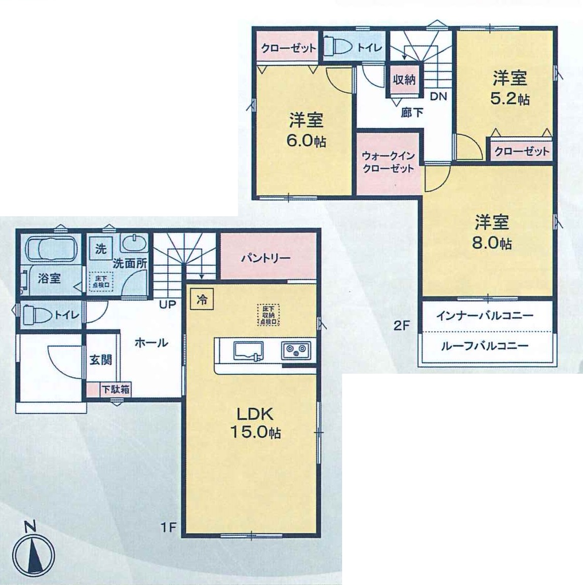 四日市市小古曽東３丁目　新築戸建て　全３棟【最終1棟】☆１・2号棟　成約済、3号棟　商談中