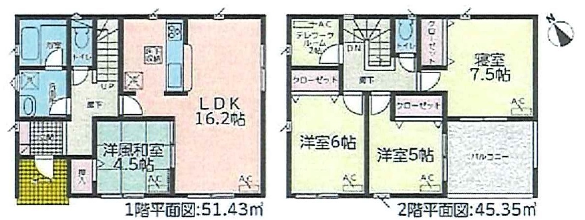 鈴鹿市矢橋１丁目　新築戸建　全５棟　【9月完成】2,690万円～☆２号棟商談中です☆