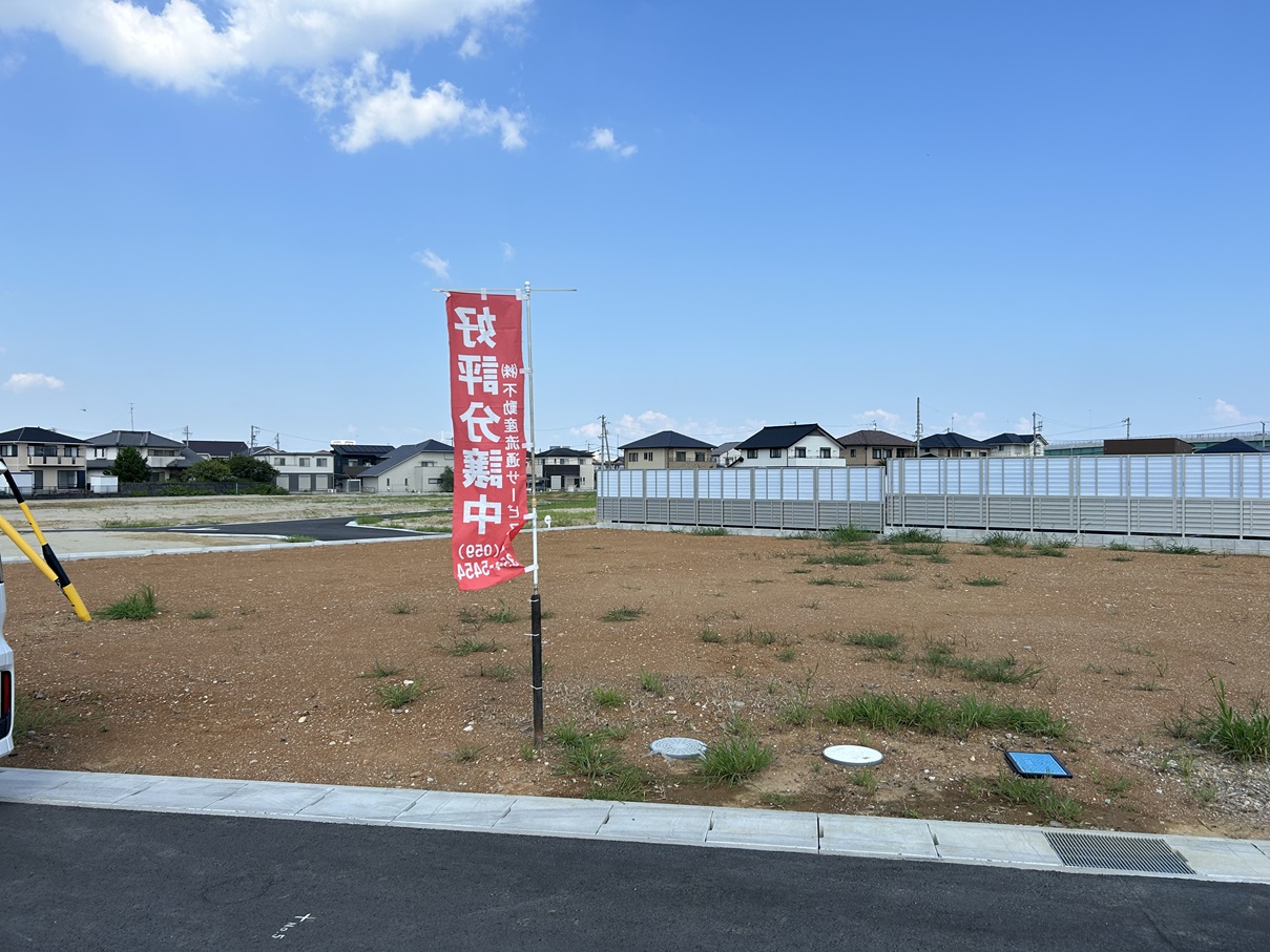 鈴鹿市北玉垣町　土地　全5区画　1,050万円～